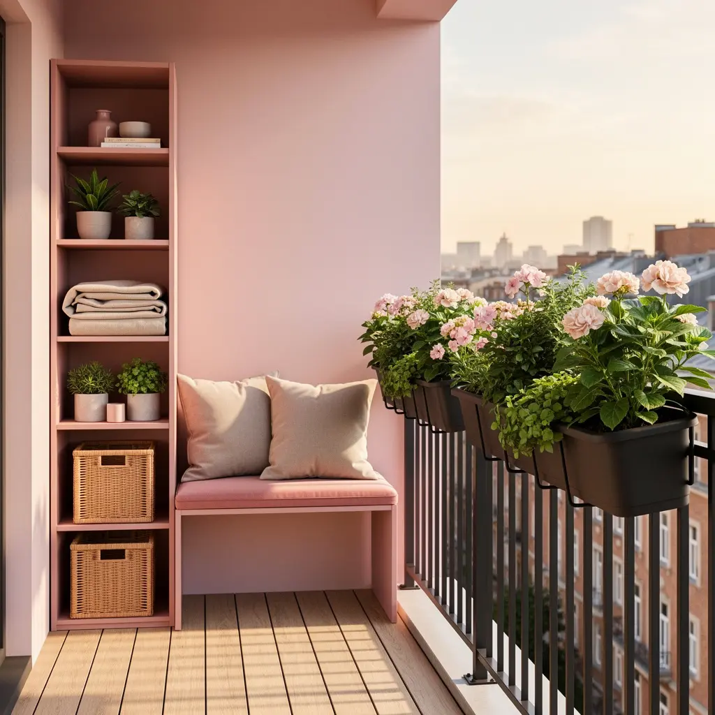 Blush Pink Balcony