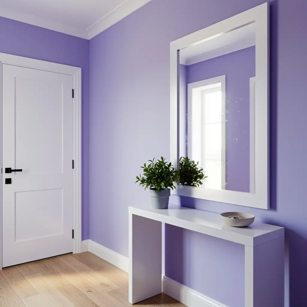Purple Entryway