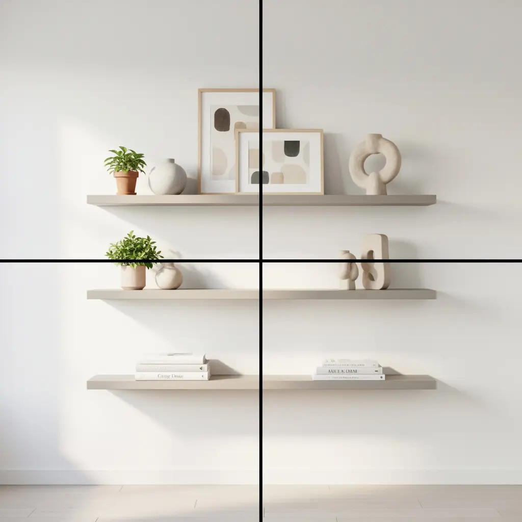Floating Shelf Styling