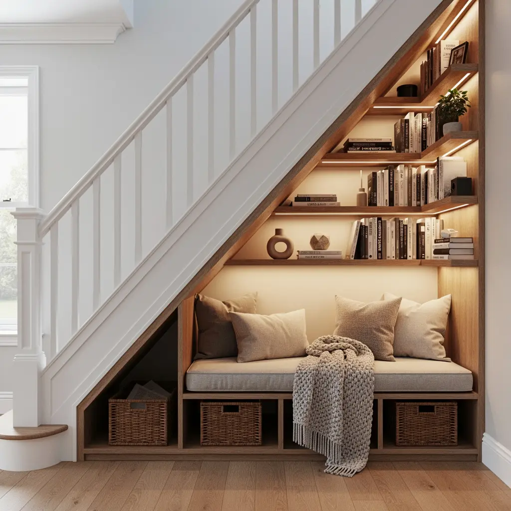 Under-Stairs Cozy Nook