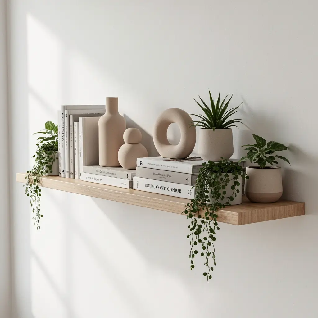 Floating Shelf Styling