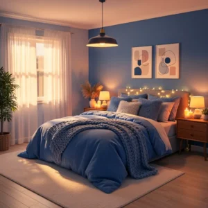 10 Dreamy Blue Bedroom Aesthetic Ideas for a Calm, Moody Retreat