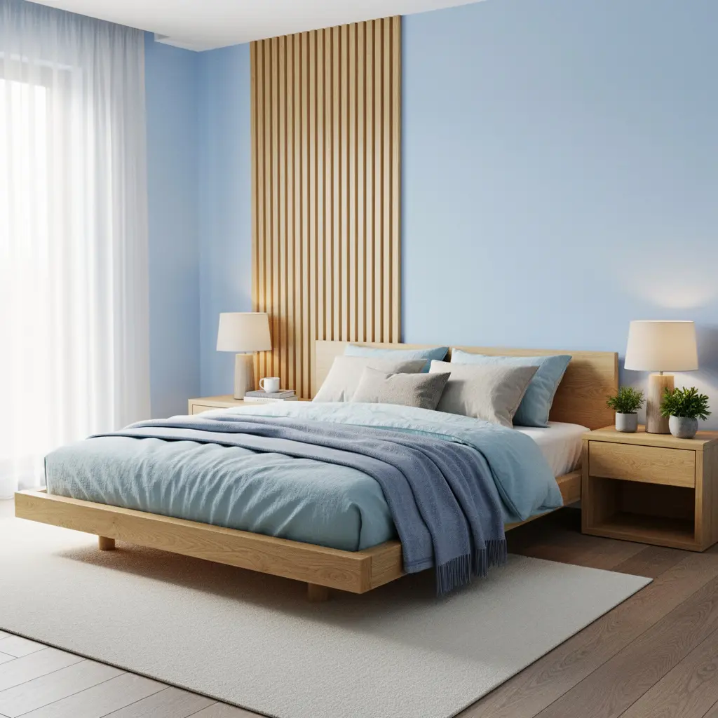 Dreamy Blue Bedroom Aesthetic